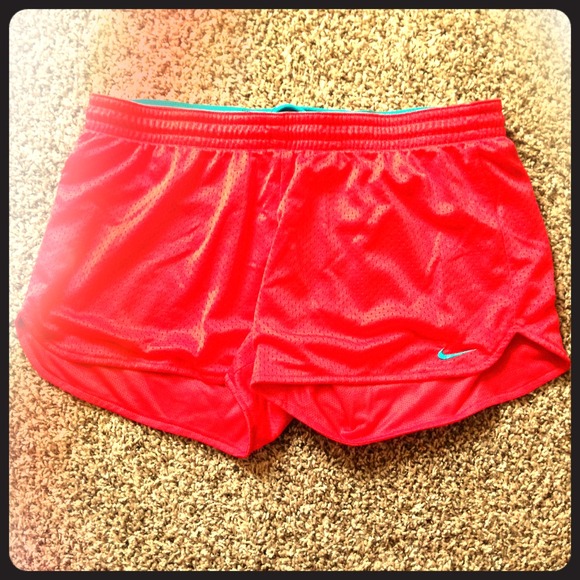 Red Nike Running Shorts