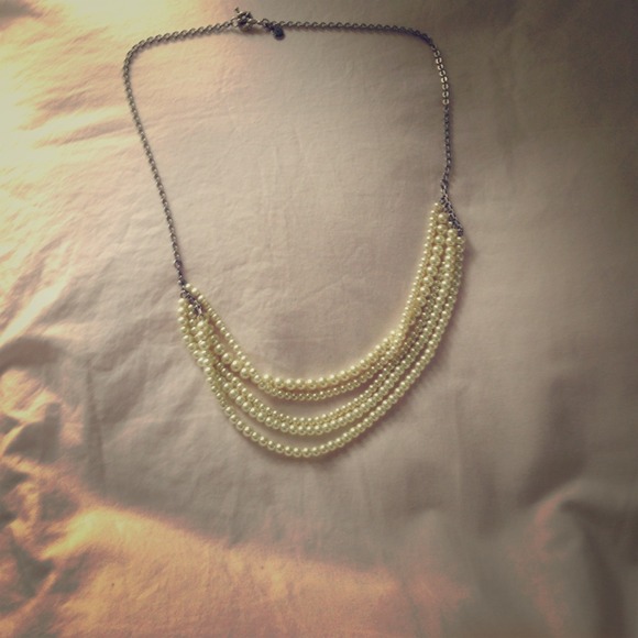 J. Crew Pearl Statement Necklace