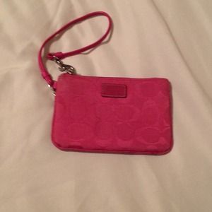 Coach wristlet