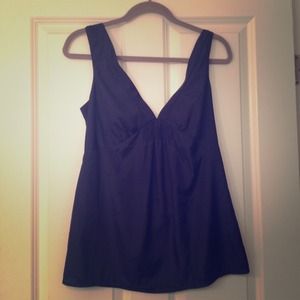 Navy blue top, size M