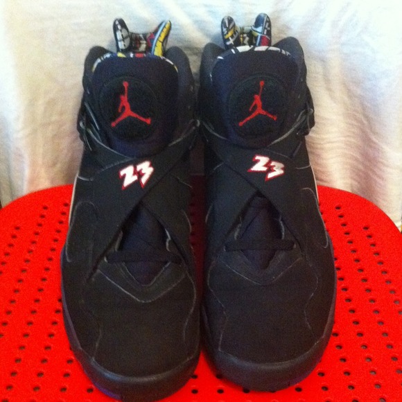Air Jordan black retro 8's 2007 Men's