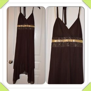 Cute brown dress