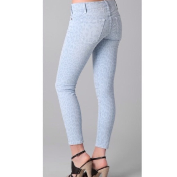 The Stiletto Pastel Leopard Jeans - Picture 2 of 4