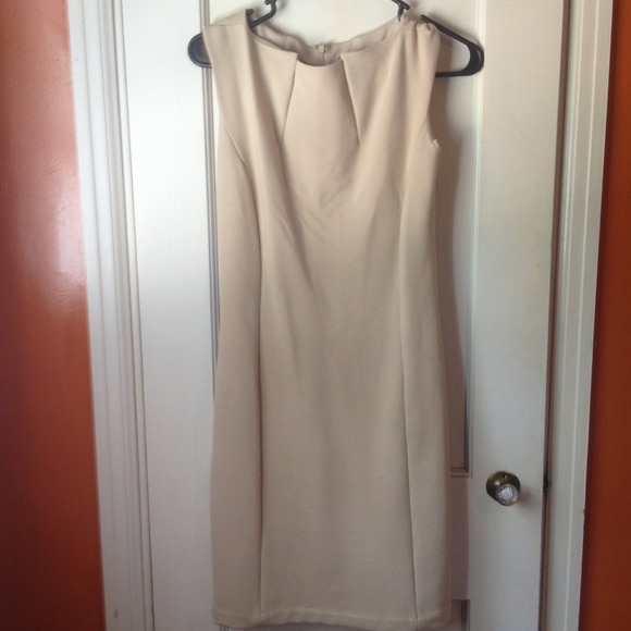 SALE reduced 10% Adrienne Vittadini Tan Dress