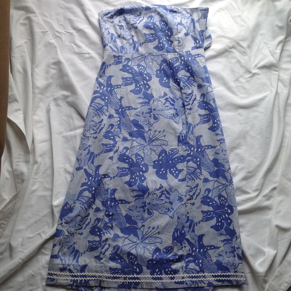 Lilly Pulitzer Strapless Dress