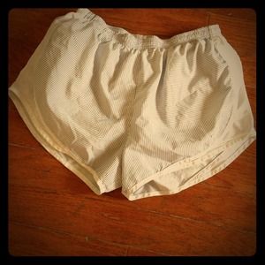 SOLD.  Nike black and white shorts