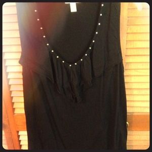 Black sequin tank!