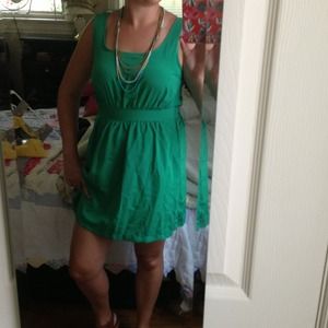 Silk Green dress