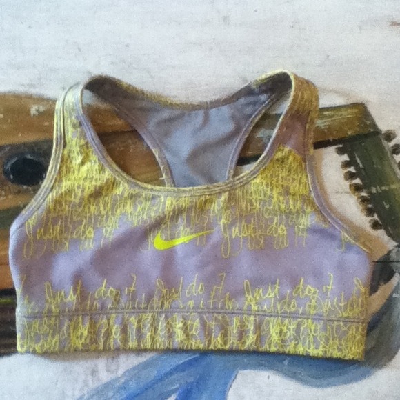 Nike JUST DO IT sports bra