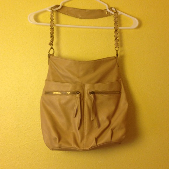 Tan purse
