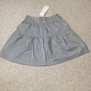 Brand new gray color skirt
