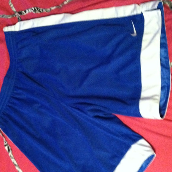 Blue Nike Basketball shorts
