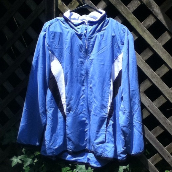 🚫SOLD (eBay)🚫Blue Plus Size Rain Jacket