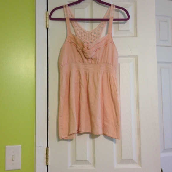 Soft pink tank
