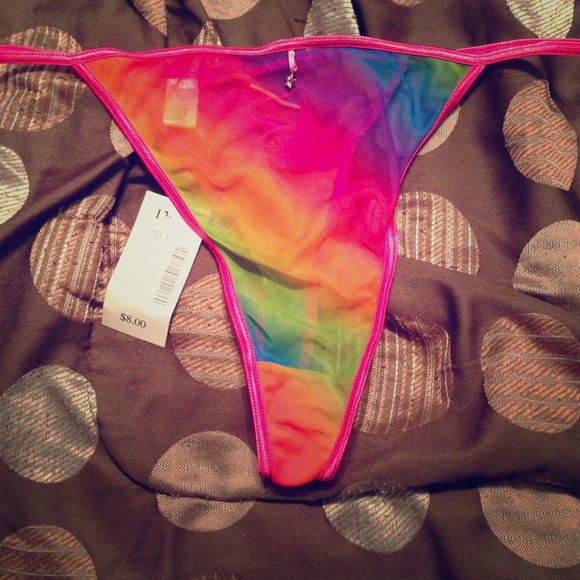 Fashion Bug Other - ❌DONATED❌NWT Rainbow Thong