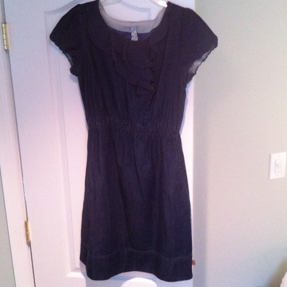 Maeve for Anthropologie denim dress