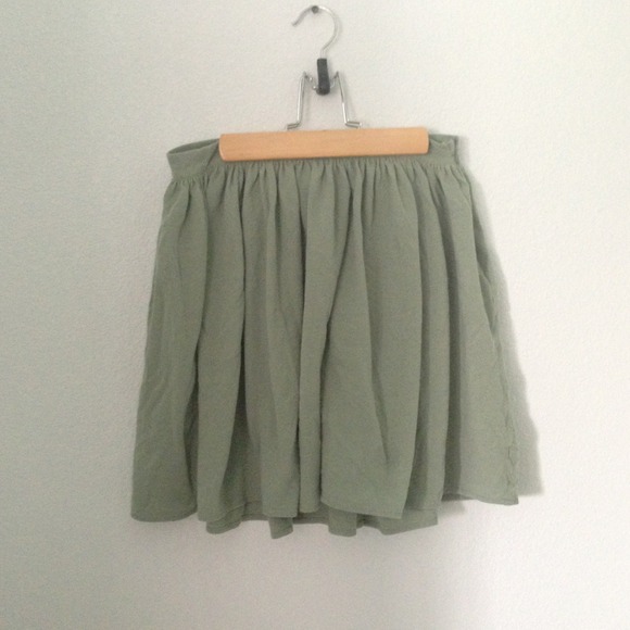 American Apparel Piqué Full Woven Skirt M/L