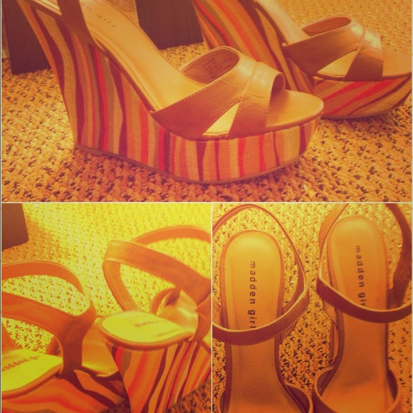 Super cute Madden Girl wedges