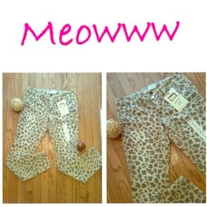 ❤LEI Cheetah Skinnys❤
