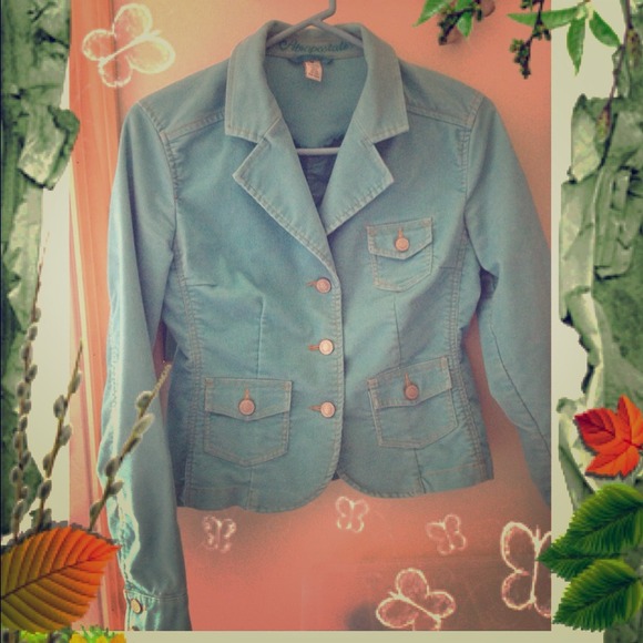 Corduroy jacket and honey booties bundle.