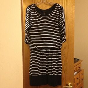WHBM Striped Dress