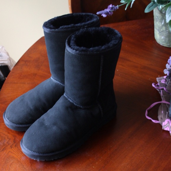 ON HOLD!!!! Black uggs size 8