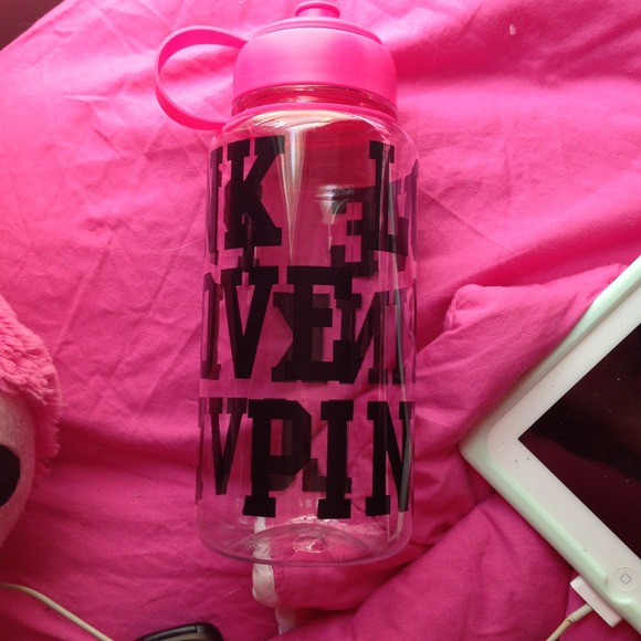 Victorias secret pink water bottle