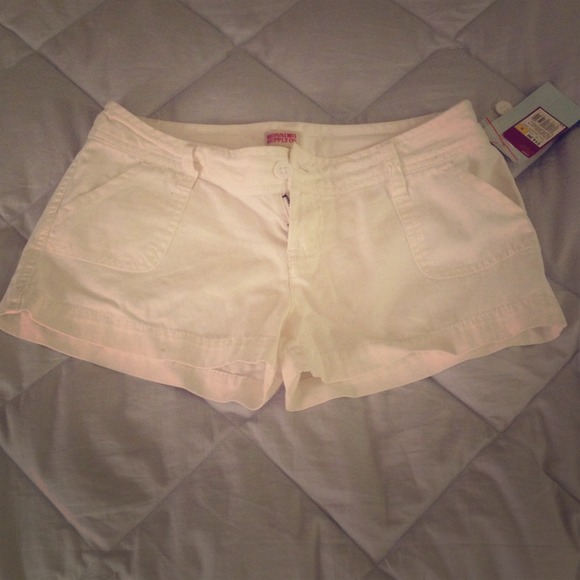 white shorts