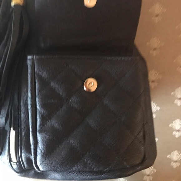 Quilted Pockets Chainstrap Backpack - Picture 4 of 4