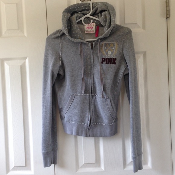 ❌SOLD❌ Victoria's Secret PINK zip up hoodie
