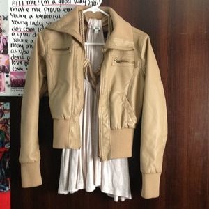 Jean jacket and rope shirt