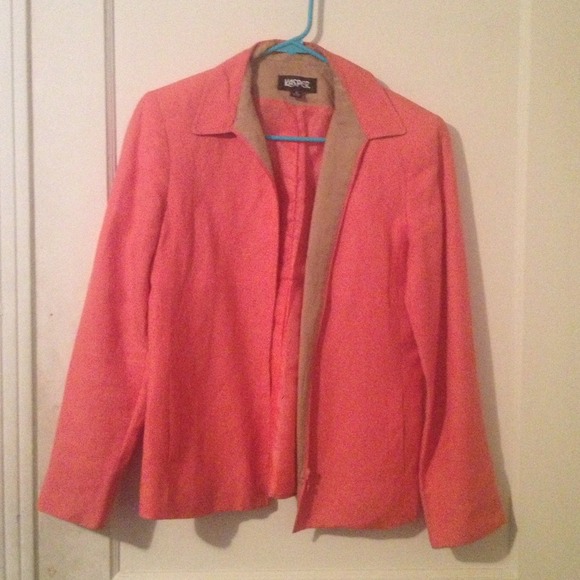 Coral blazer