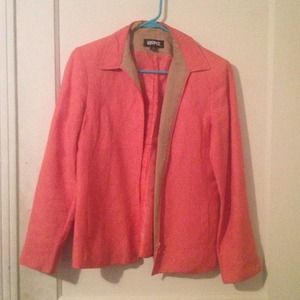 Coral blazer