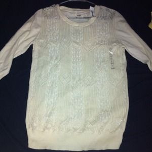 Old navy lace sweater