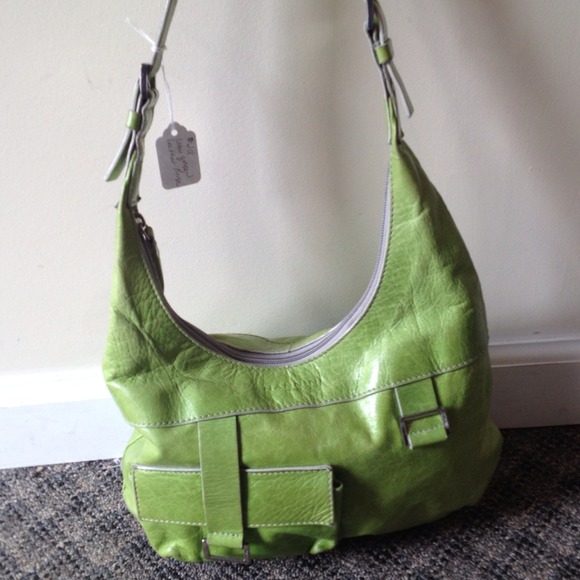 Nannine leather handbag