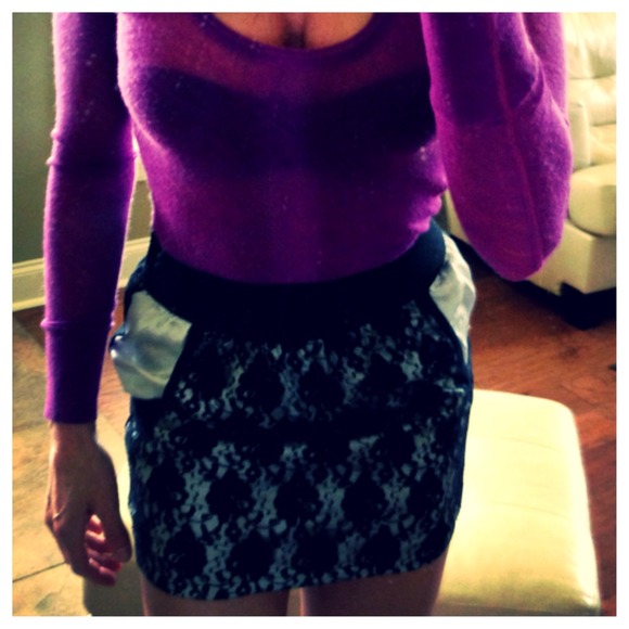 DizzyLizzy lace skirt fitted - Picture 1 of 2