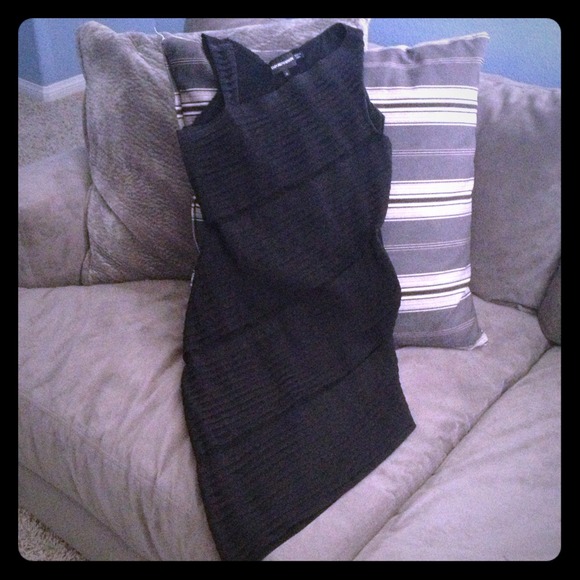 Asymmetrical bandage Emporio Armani dress