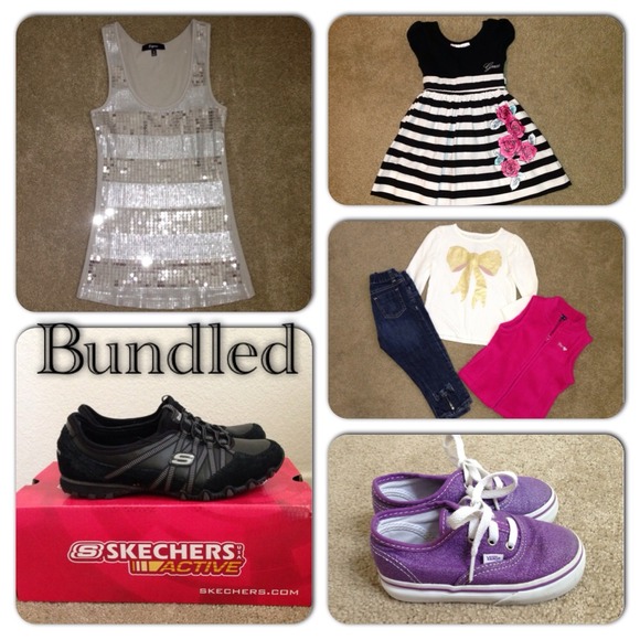 **Bundle for @swoodcafe**Express sequined tank top