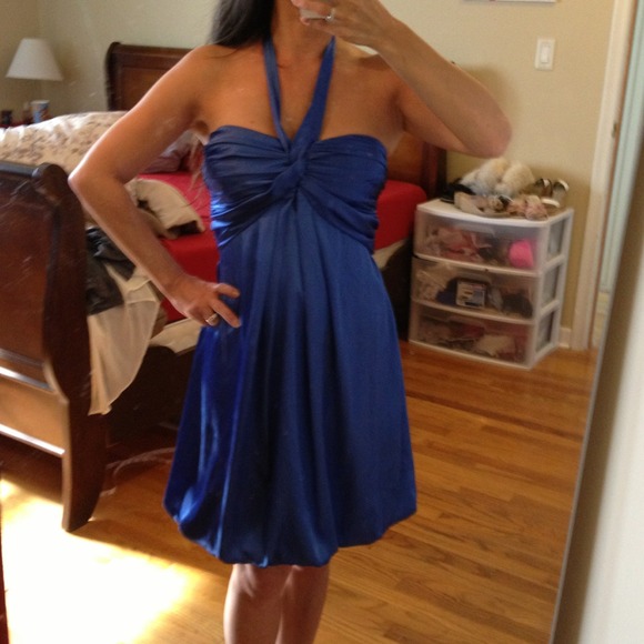 XSCAPE blue homecoming or prom dress