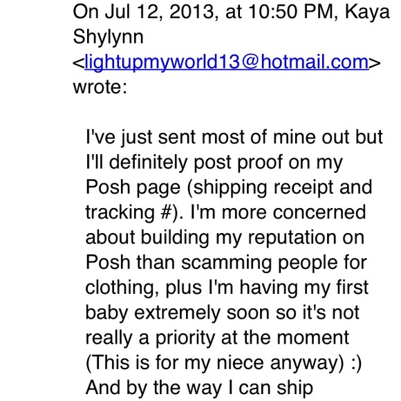 SCAMMER ALERT @theskyisours!!! - Picture 2 of 4