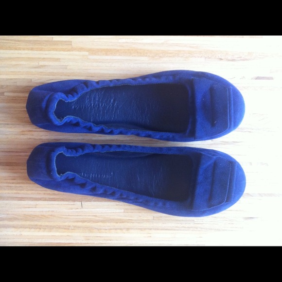 Barney's Co-op Suede Flat