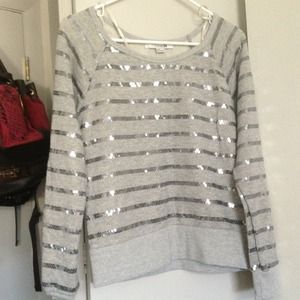 🚫🚫SOLD🚫🚫Forever 21 sequin sweatshirt top!