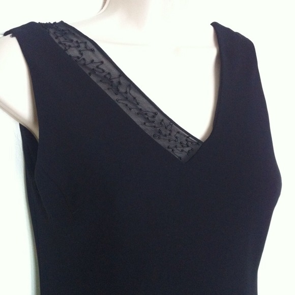 Jones New York formal black gown 4P EUC