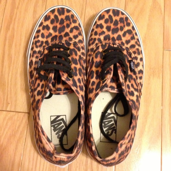 cheetah print vans.