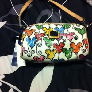 White Disney balloon bag