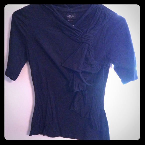 Black anthro shirt