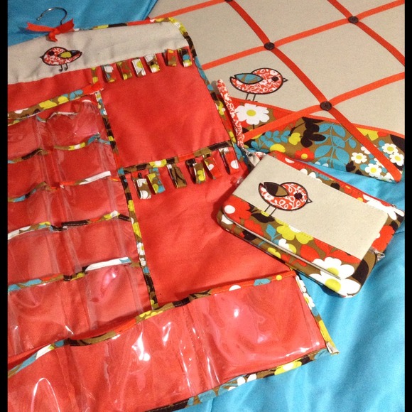 Jewelry  organizer, bulletin board, wristlet