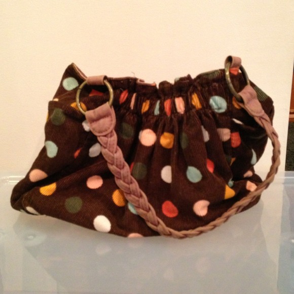 Polka dot purse!