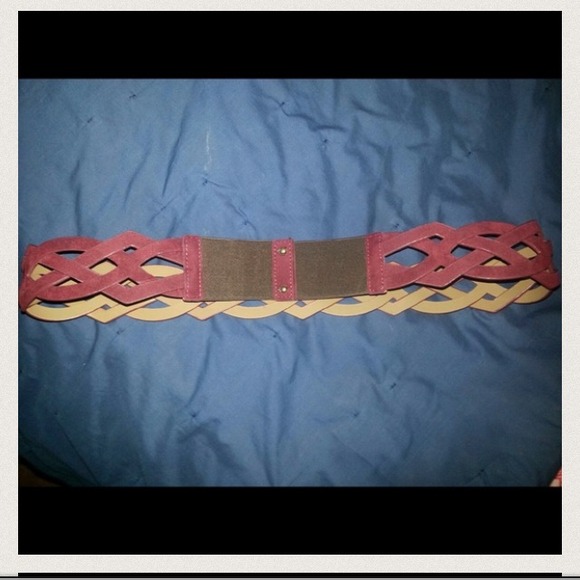 XL women's suede belt HOLD