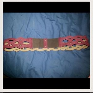 XL women's suede belt HOLD